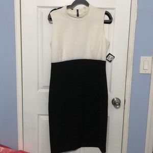 Black and white dress
